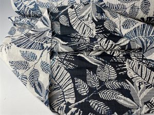 Jacquard vævet - store smukke blade